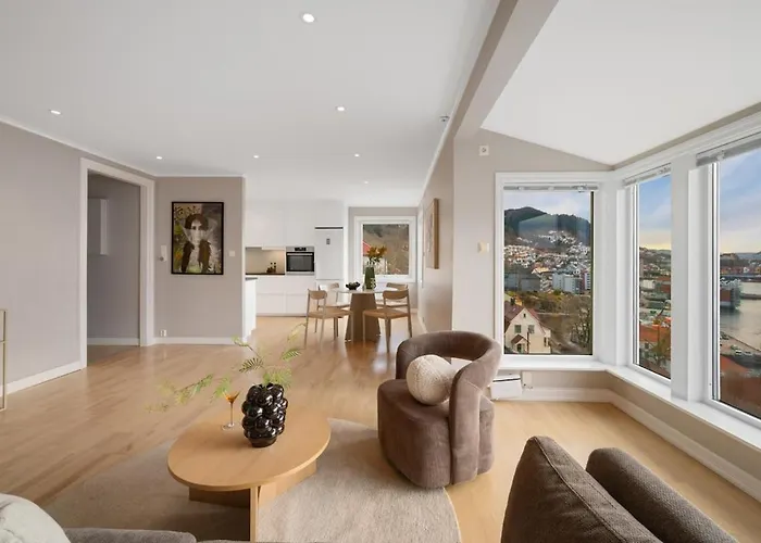 Exclusive Overlooking The Fjord Апартаменты *